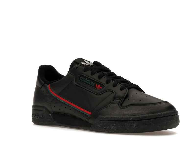 adidas Continental 80 Black Scarlet Green
