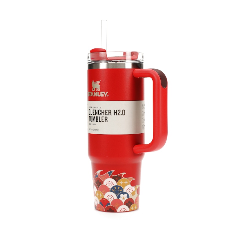 Stanley The Lunar New Year Limited Edition Flowstate Quencher 30oz Tumbler Red Dragon
