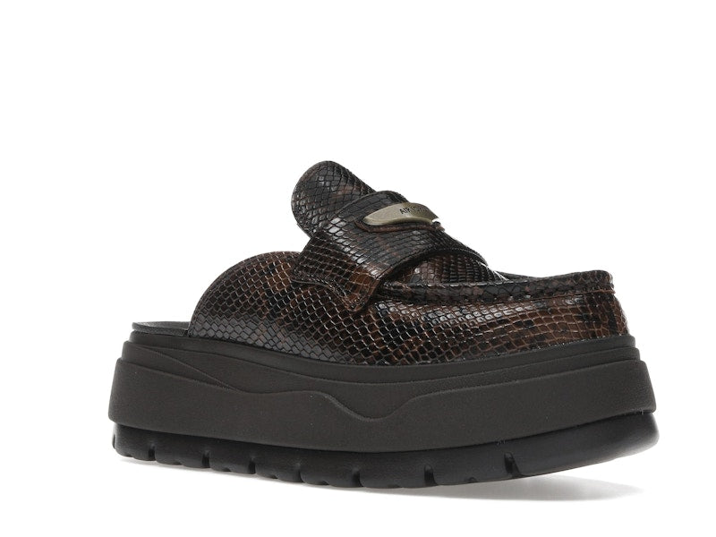 Jordan Mule Croc Velvet Brown (Women's)