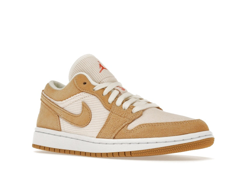 Jordan 1 Low SE Twine Orange Quartz Corduroy (Women's)