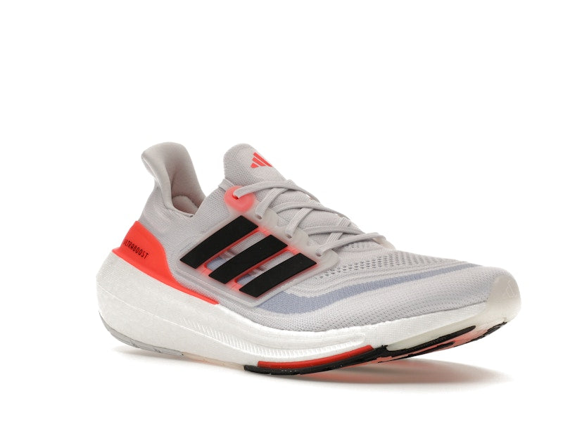 adidas Ultra Boost Light White Black Solar Red