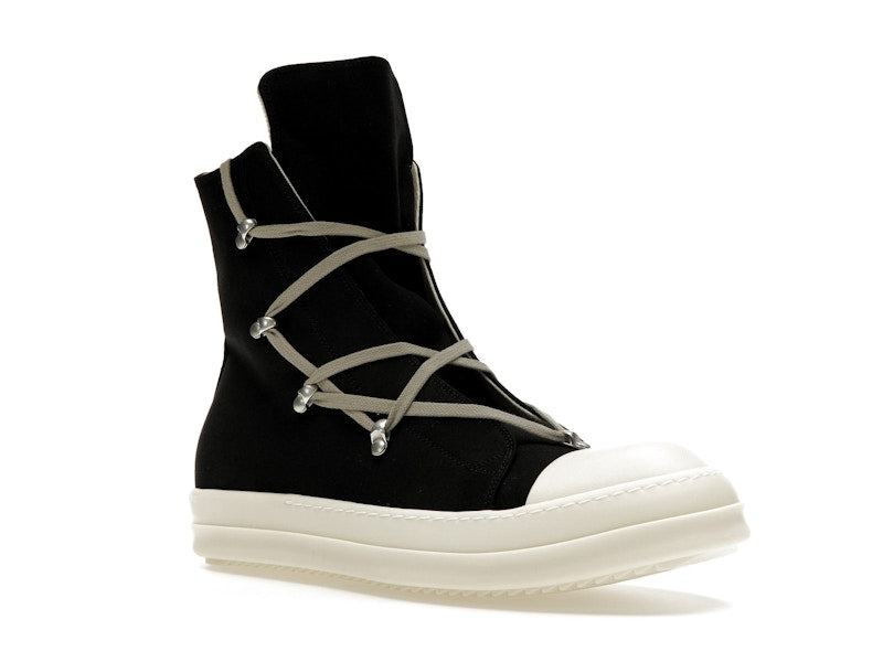 Rick Owens Lido DRKSHDW Hexa High Black Milk