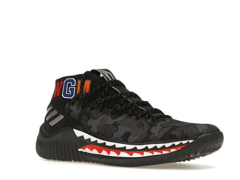 adidas Dame 4 A Bathing Ape Black