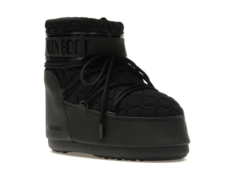 Moon Boot Icon Quilt Low Boot Sigma Black