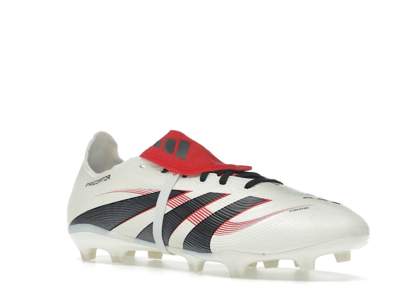 adidas Predator League Fold-Over Tongue FG/MG Off White Core Black Pure Ruby