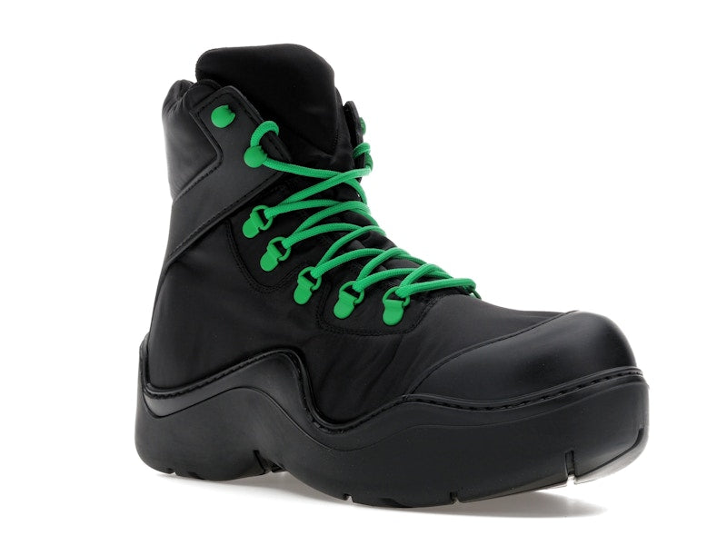 Bottega Veneta Puddle Bomber Black Green