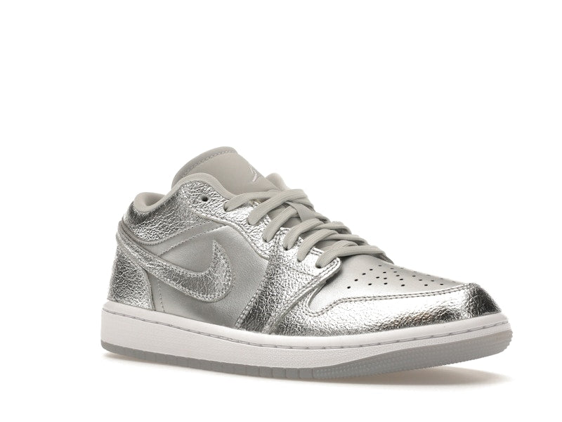 Jordan 1 Low SE Metallic Silver (Women's)