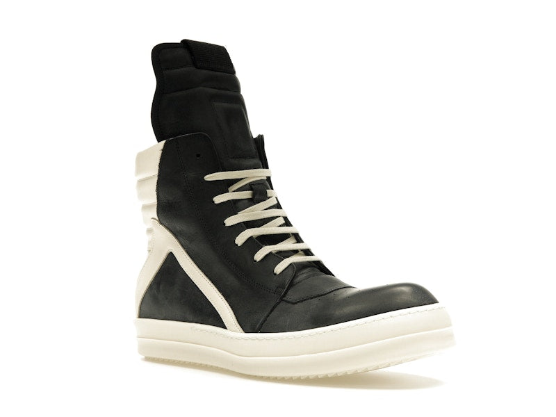 Rick Owens Lido Geobasket Black Milk