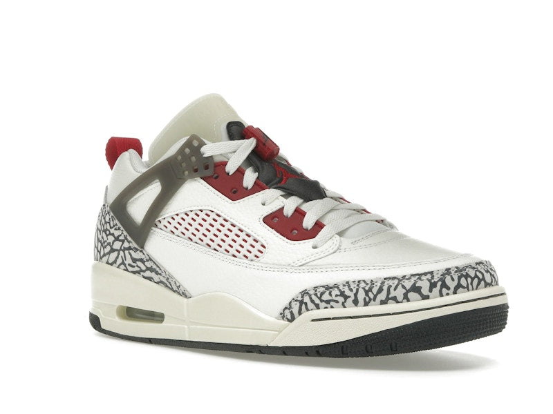 Jordan Spizike Low Sail Anthracite Coconut Milk Varsity Red
