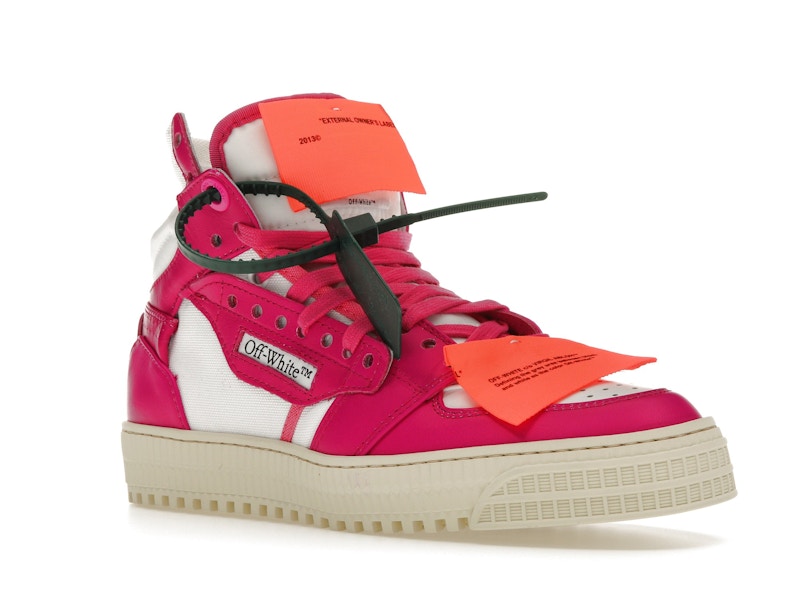OFF-WHITE Off Court 3.0 Leather White Fuchsia (Women's)