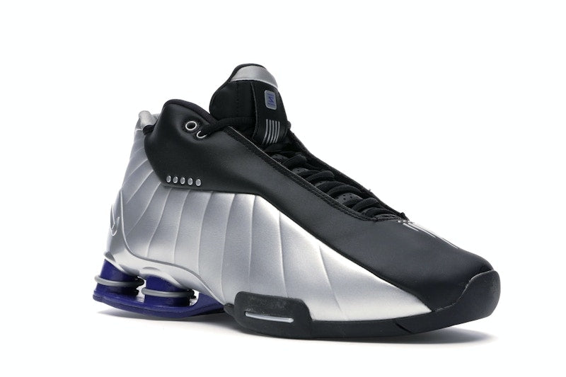 Nike Shox BB4 Black Silver Lapis