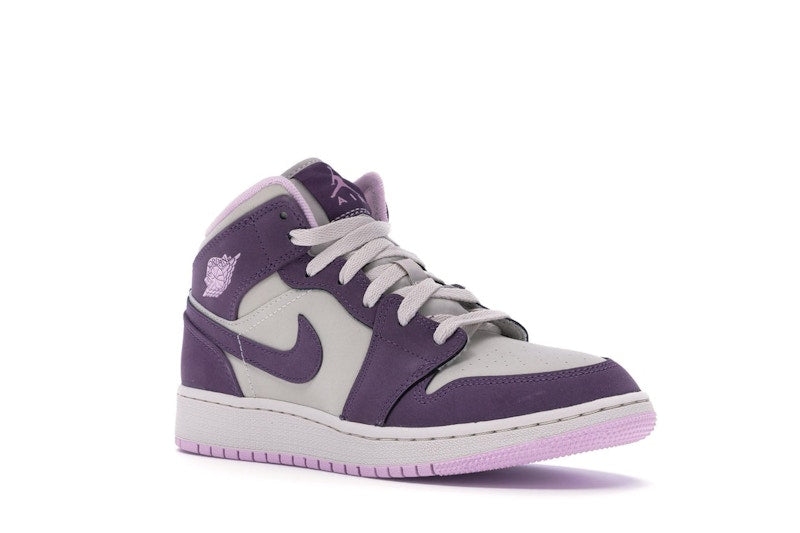 Jordan 1 Mid Pro Purple Desert Sand (GS)