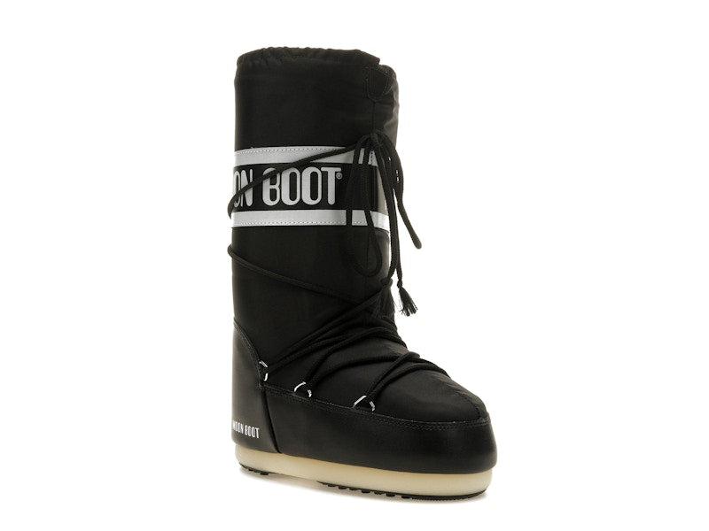 Moon Boot Icon Nylon Boot Black
