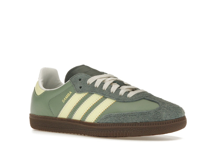 adidas Samba OG Silver Green Legend Ivy (Women's)