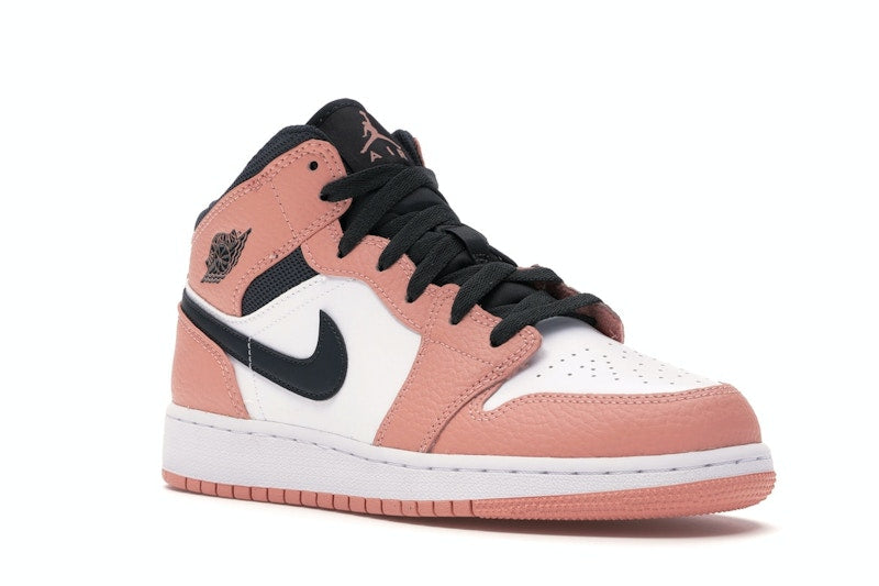 Jordan 1 Mid Pink Quartz (GS)