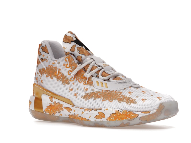 adidas Dame 7 Ric Flair White