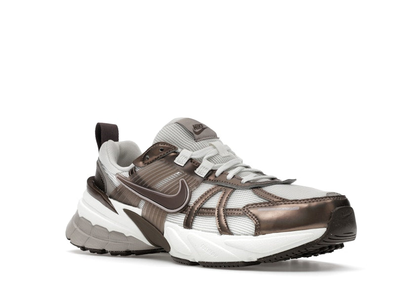 Nike V2K Run Mink Brown Summit White College Grey Ironstone (Women's)