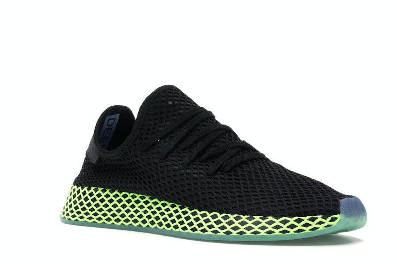 adidas Deerupt Core Black Ash Blue