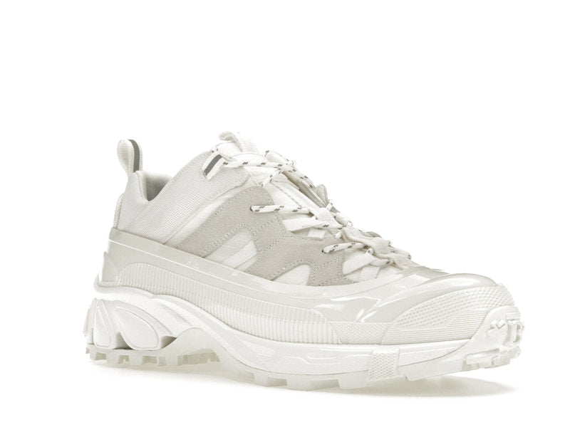 Burberry Arthur White Suede