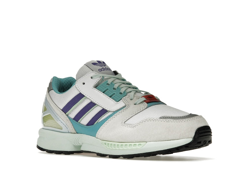 adidas ZX 8000 White Purple Aqua