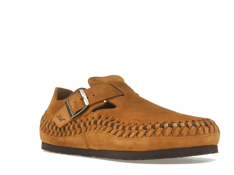 Birkenstock London Braided Shearling Kith Mink