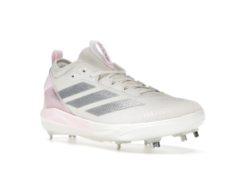 adidas Adizero Instinct+ 2.0 Chalk White Silver Metallic Clear Pink (Women's)