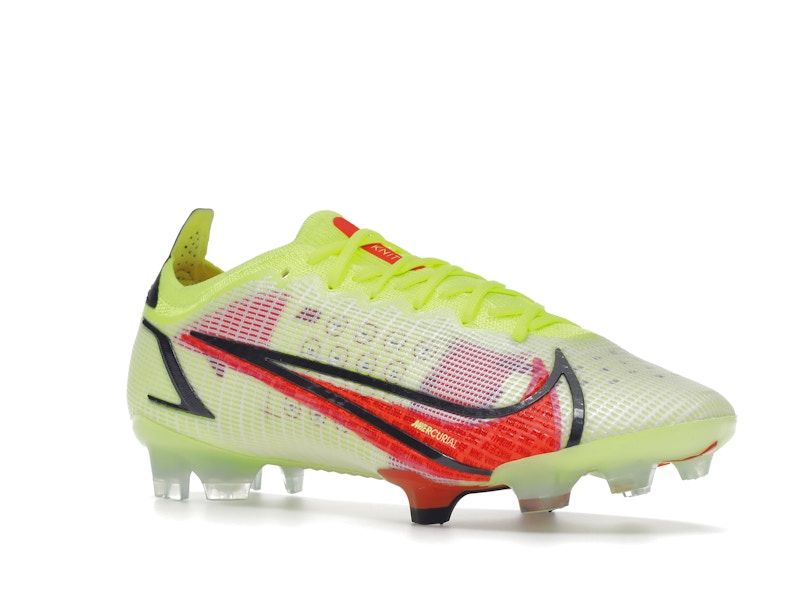 Nike Mercurial Vapor 14 Elite FG Volt Black Bright Crimson