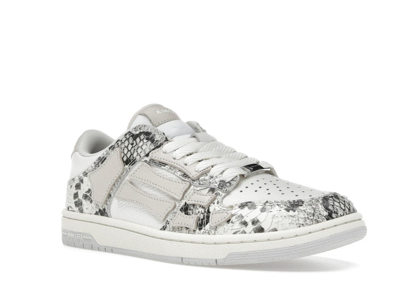 AMIRI Skel Top Low Snake Alabaster