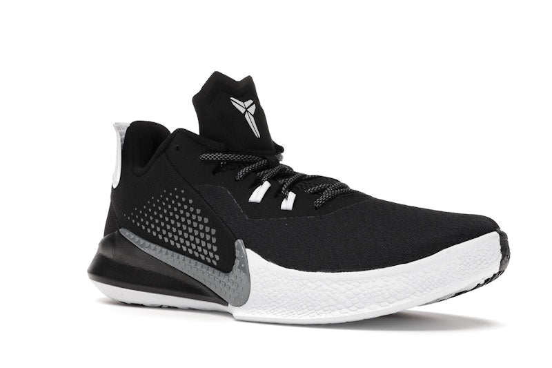 Nike Mamba Fury Black White Smoke Grey