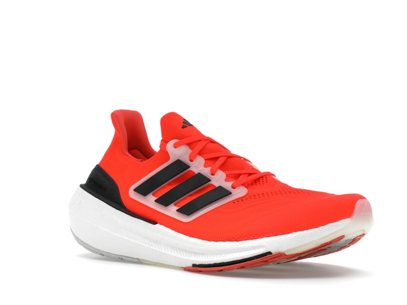 adidas Ultra Boost Light Solar Red Black White