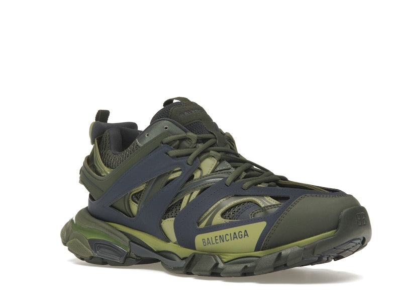 Balenciaga Track Green Navy Yellow