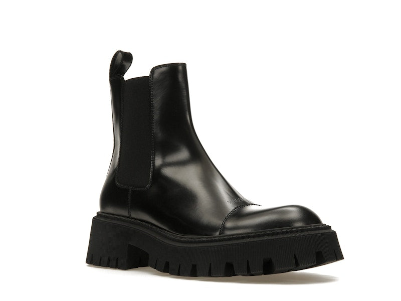 Balenciaga Tractor 20mm Boot Black