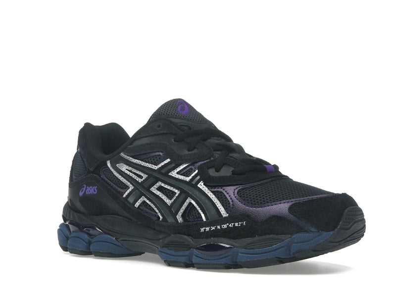 ASICS Gel-NYC Black Graphite Grey Purple