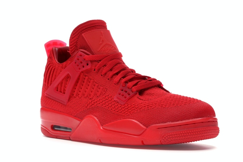 Jordan 4 Retro Flyknit Red