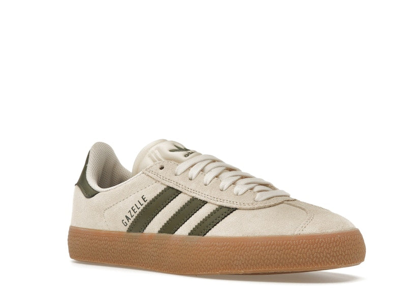 adidas Gazelle ADV Ecru Tint Focus Olive