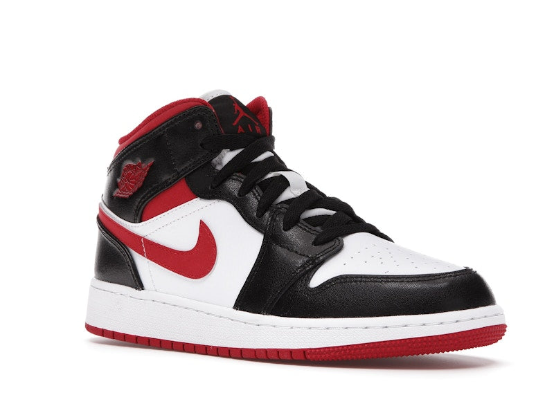 Jordan 1 Mid Gym Red Black White (GS)