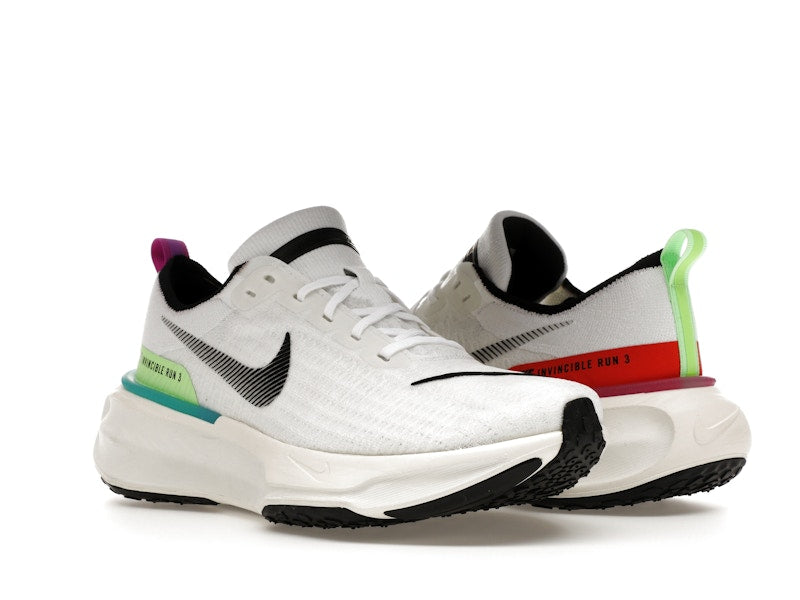 Nike ZoomX Invincible Run 3 SE White Black Picante Red Lime Blast