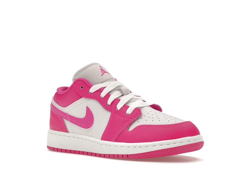 Jordan 1 Low Fire Pink (GS)