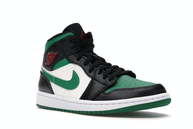 Jordan 1 Mid Green Toe