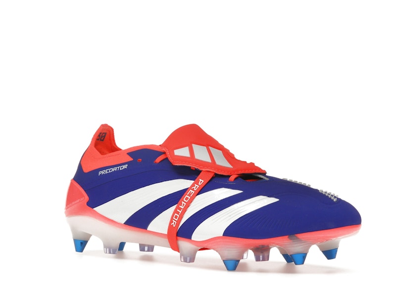 adidas Predator Elite Foldover Tongue SG Lucid Blue Cloud White Solar Red