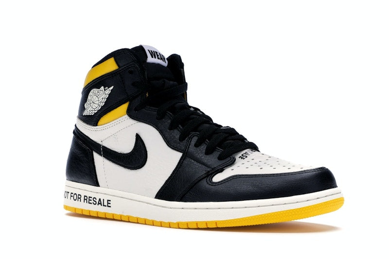 Jordan 1 Retro High Not for Resale Varsity Maize