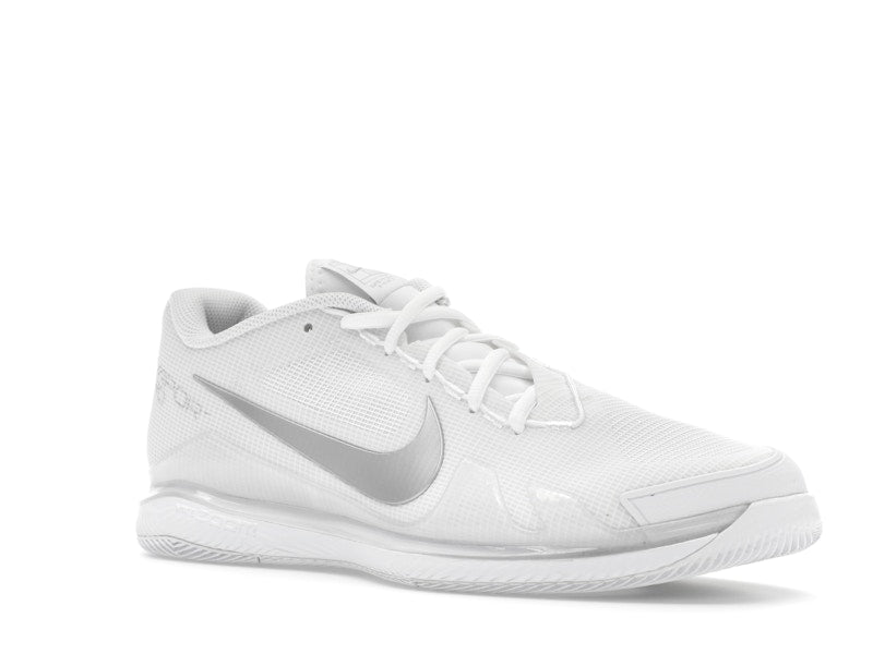 Nike Court Air Zoom Vapor Pro HC White Silver (Women's)