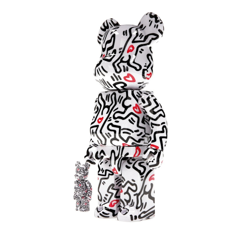 Bearbrick Keith Haring #8 100% & 400% Set