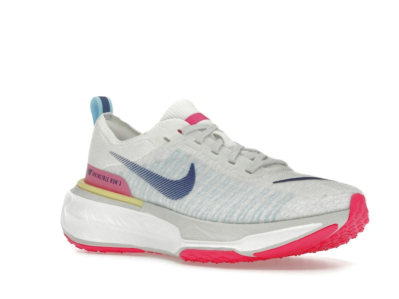 Nike ZoomX Invincible Run 3 White Deep Royal Fierce Pink