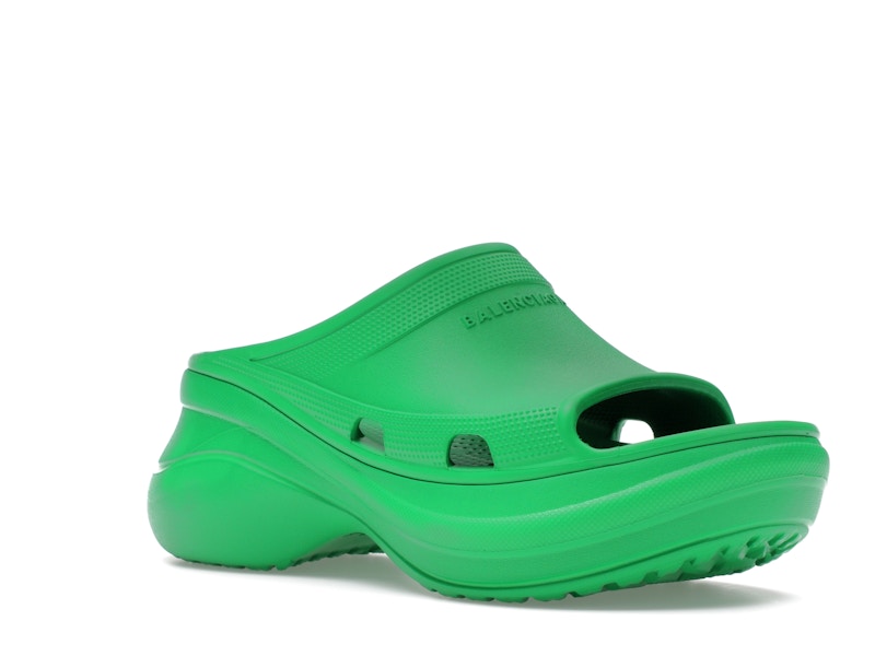 Balenciaga x Crocs Pool Slide Sandals Green