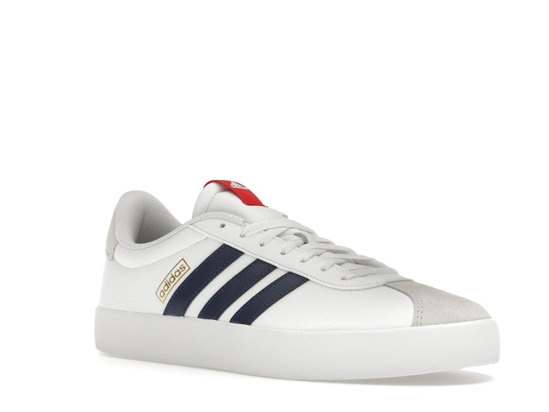 adidas Vl Court 3.0 Cloud White Dark Blue Better Scarlet