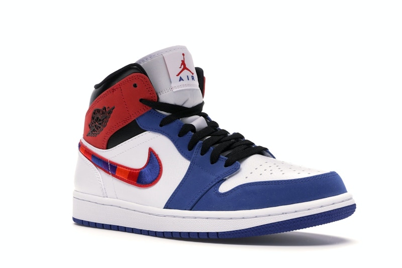 Jordan 1 Mid Multi-Color Swoosh