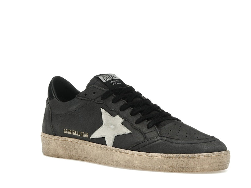 Golden Goose Ball Star Black Off White SS25