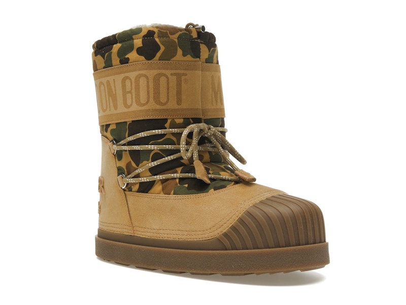 Moncler Shedir Snow Boots Palm Angels Camo