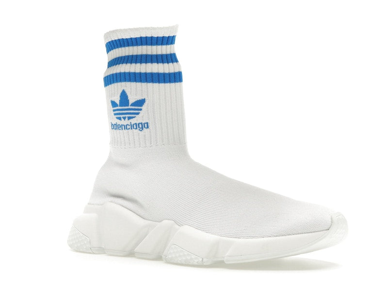 Balenciaga x adidas Speed Trainer White Blue